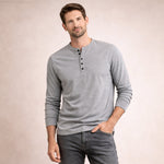 The Meadowcrest Hill Men’s Breathable Henley Shirt – view 12