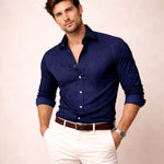 The Stratford Men’s Breathable Striped Wrinkle Resistant Shirt – view 14