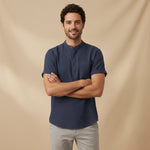 The Paddington Men’s Breathable Henley Shirt – view 2