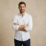The Zurich Vintage Long Sleeve Shirt for Men – view 8