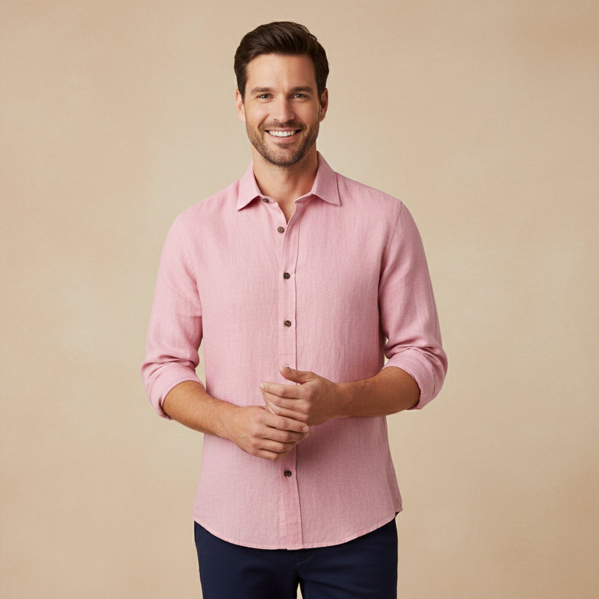 The Zurich Vintage Long Sleeve Shirt for Men – view 10