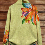 Realtin tropical lily zip cardigan for women | Ellie Dublin