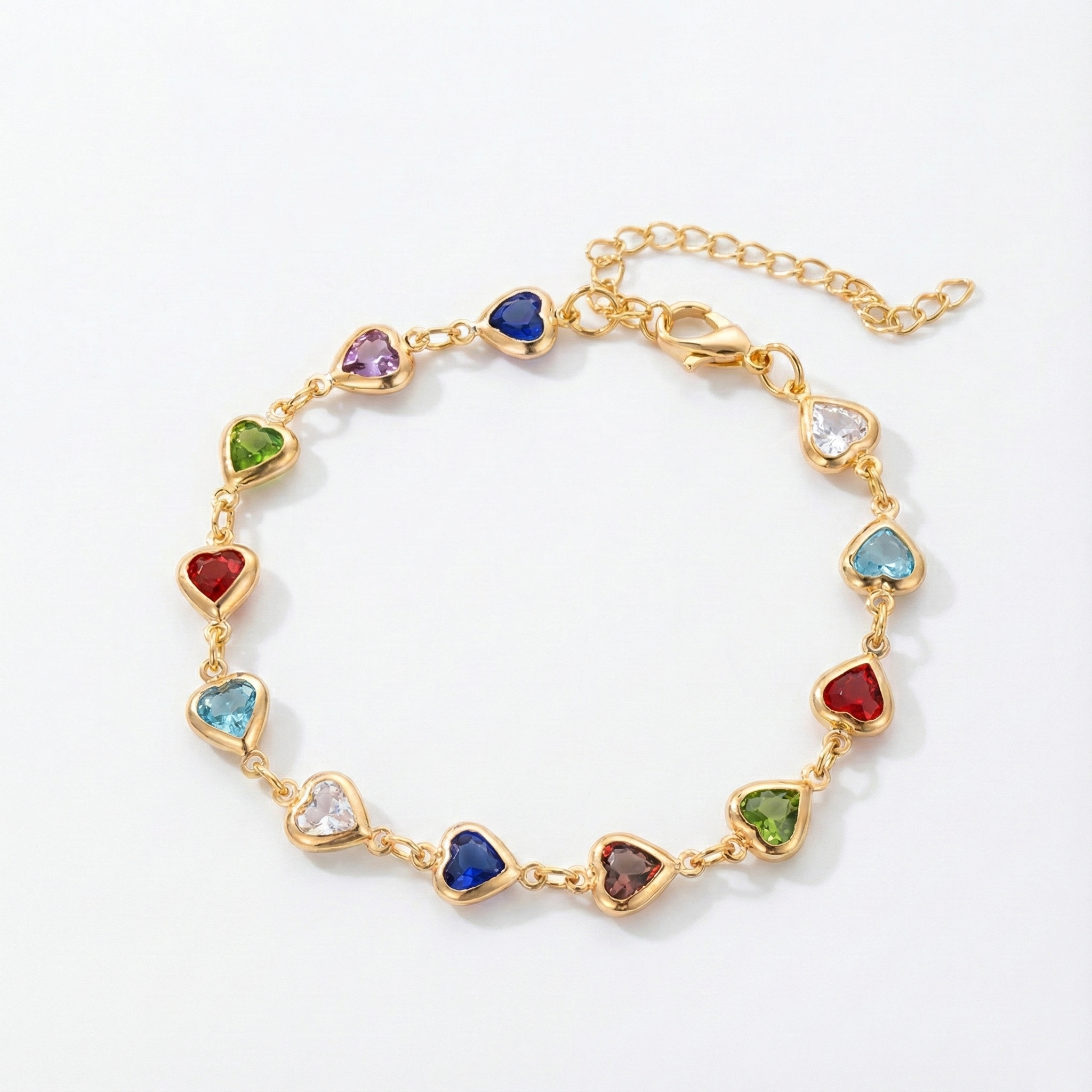 Distinctive Heart-Shaped Bracelet