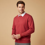 The Chelsea Men’s Long Sleeve Polo – Classic Knit Shirt – view 14