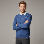 The Chelsea Men’s Long Sleeve Polo – Classic Knit Shirt – view 8