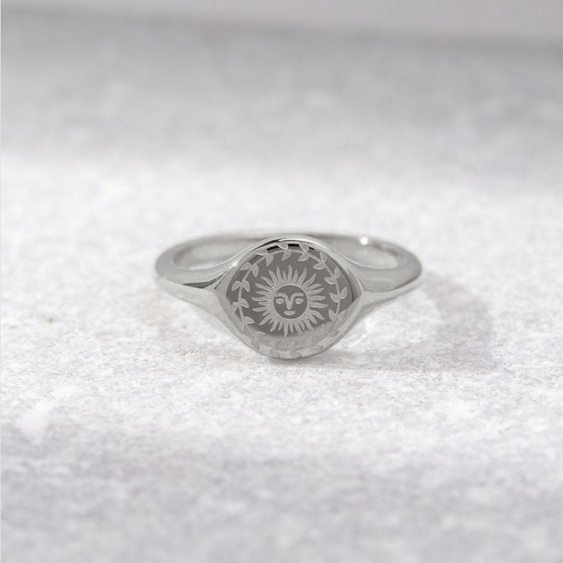 Summer Solstice Gold Ring – view 2