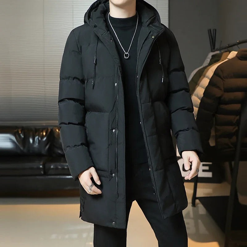 Adrien™ | Stylish Long Winter Coat – view 3