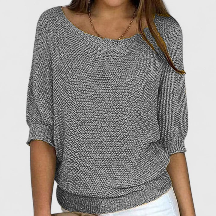 Jeanne | Easygoing Knit Sweater – view 8