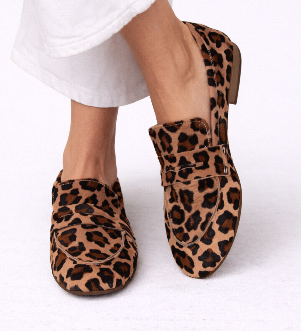 Virelle - Contemporary Leopard Print Footwear