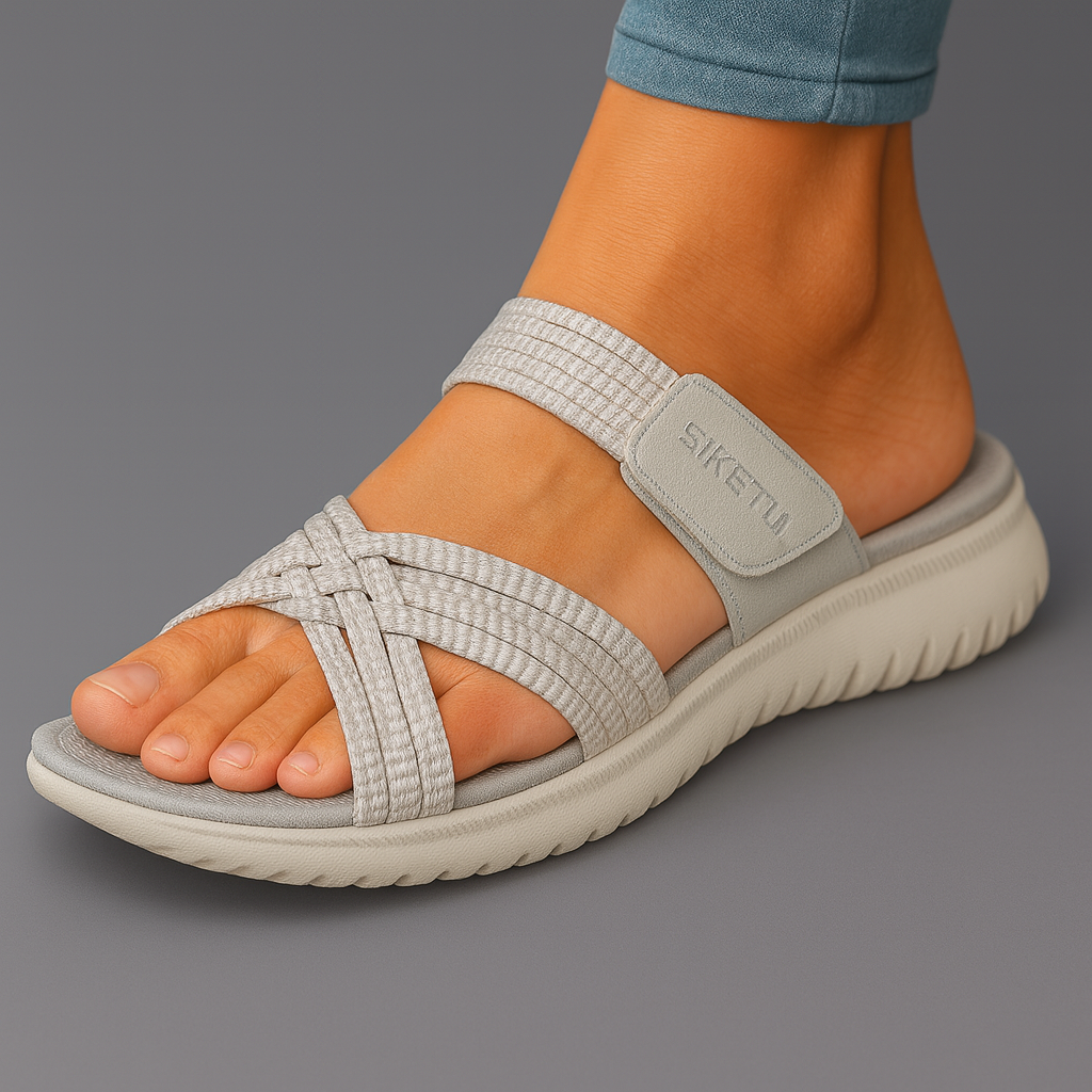 Lina Comfortable Orthopaedic Slip-On Sandals – view 3