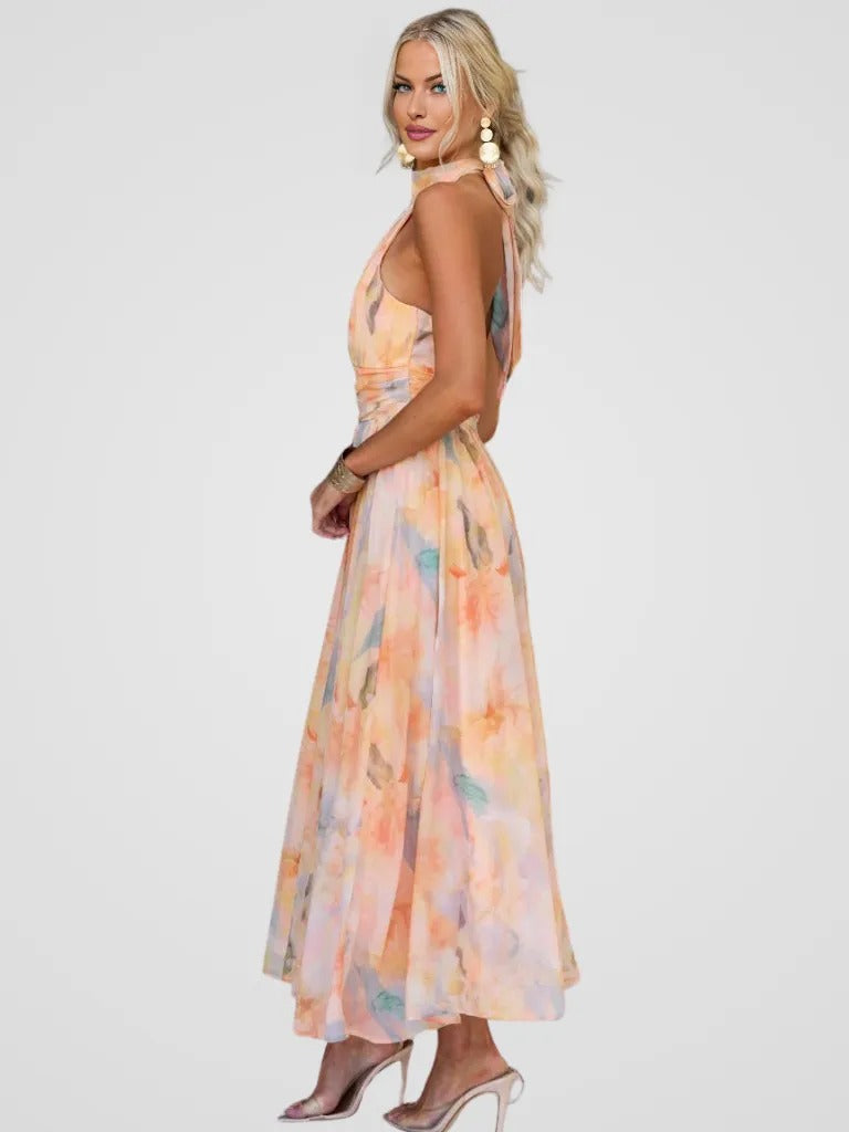 Elviana | Elegant Midi Dress – view 2